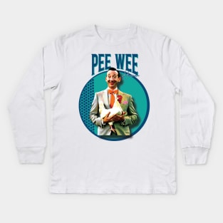 The Big Adventures of Pee Wee Kids Long Sleeve T-Shirt